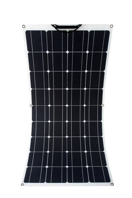 100W 12v ETFE Oberflächenyacht Semi-flexible Solarzentrale Solarzentrale IP65