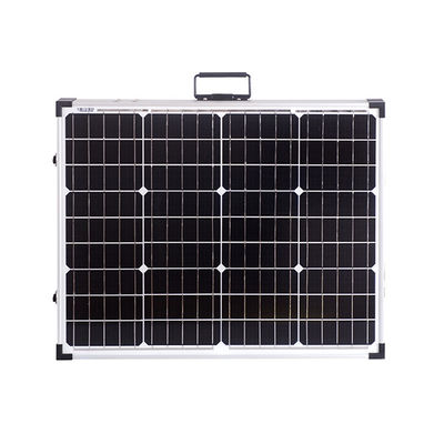 100W IP65 12v 7.64A Klappsolarkollektor Mono-Solarkollektor für Camping