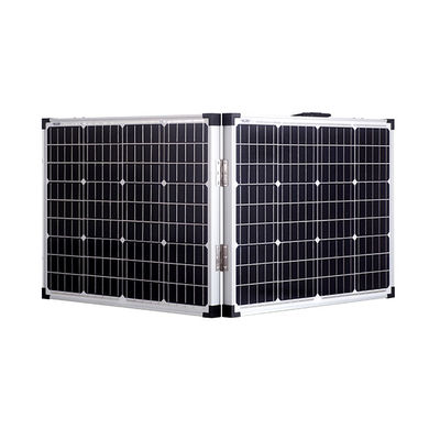 100W IP65 12v 7.64A Klappsolarkollektor Mono-Solarkollektor für Camping