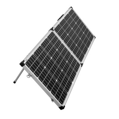 100W IP65 12v 7.64A Klappsolarkollektor Mono-Solarkollektor für Camping