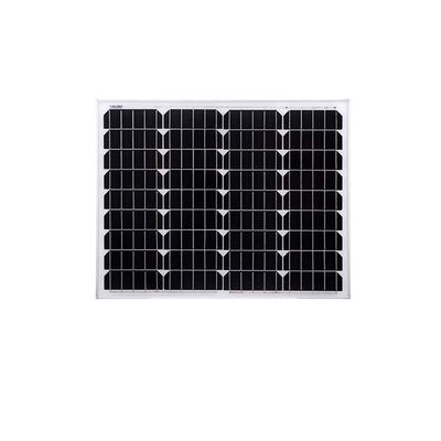 50 Watt leichte kleine tragbare Solarzellen 50 Watt Off-Grid-Solarzelle