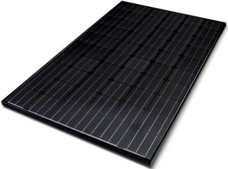 250w 29,5V Vollschwarz Solarschwarz Polykristalline Solarzellen IP65