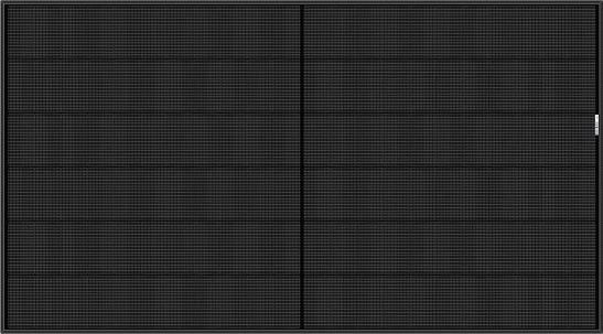 300w 36,2V schwarze Solar-PV-Panels Poly-kristalline Solar-Panel