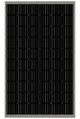 320w Schwarze Solar-PV-Panels Anodisierte Aluminiumlegierung Rahmen Poly Solar-Panel