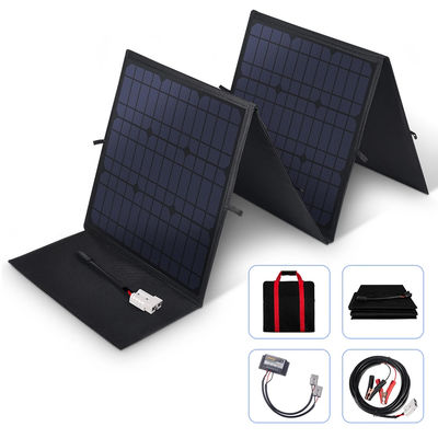 120 Watt wasserdichtes, auswärtig zusammenklappbares Solarpanel