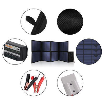 120 Watt monokristalline Solarklappene Solaranlagen mit Klammer perfekt für Camping im Freien