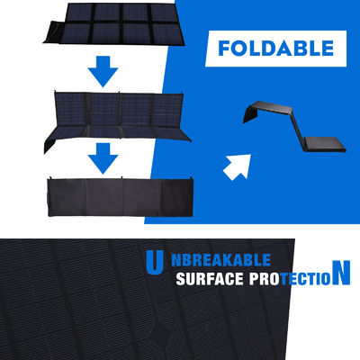 120w tragbare Solarzelle Klappzelle für Outdoor-Aktivitäten