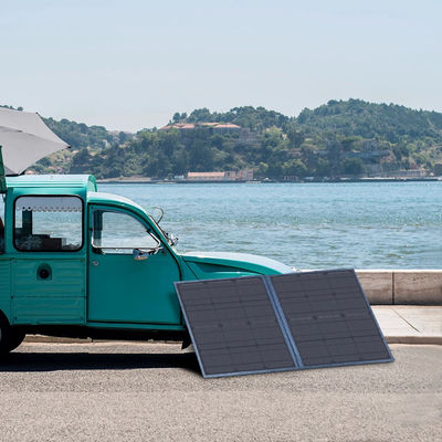100 Watt tragbare Solarzellen für Campingplätze