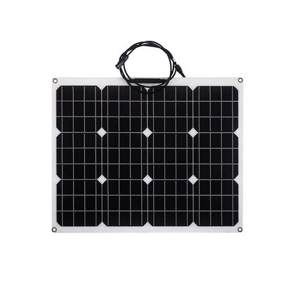 50 Watt halbflexibles Solarpanel für Fahrzeugboote mit höchster Effizienz und ETFE-Oberfläche