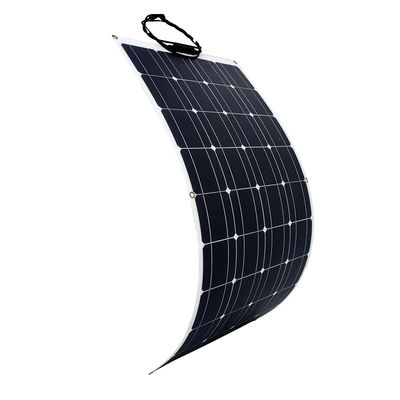 Leicht und einfach zu installieren 100w 12v halbflexibles Solarpanel für Autoboote