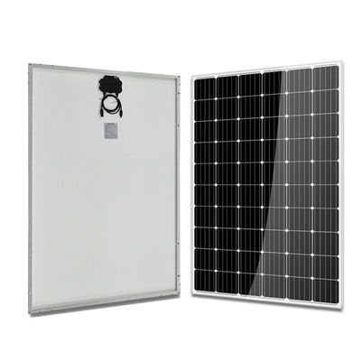 250 Watt Wasserdichtes Monokristallines Mono-Solarpanel mit TPT-Rückblatt
