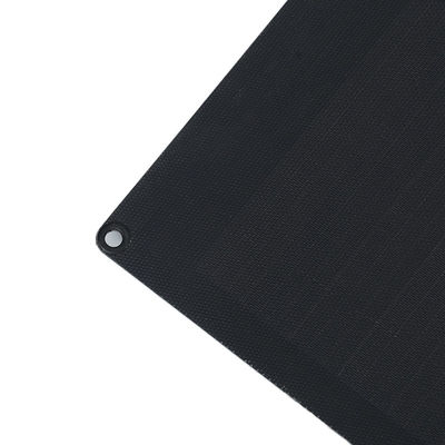 ETFE Oberfläche 100W Schwarz Flexibles Solarpanel für Off-Grid