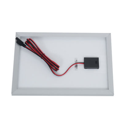 Kompaktes und leichtes 10W-Mono-Solarpanel zum Laden kleiner Geräte und 12V-Batterien