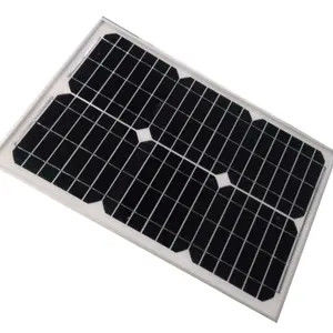 Monokristalline 30W-Solarzelle Bi-Solarzellen für das Laden von 12V-Batterien außerhalb des Netzes