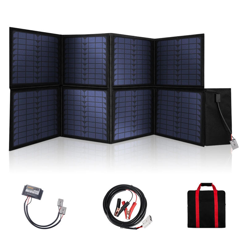 120 Watt monokristalline Solarklappene Solaranlagen mit Klammer perfekt für Camping im Freien
