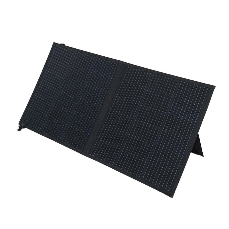 Solarzelle Monokristalline Zelle Blaue tragbare 100W-Solardecke mit Halterung für Camping